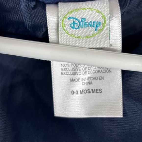 Disney Winnie the Pooh Embroidered Baby Bunting 3M Tigger Hood Ears Velour Plush - Picture 9 of 14